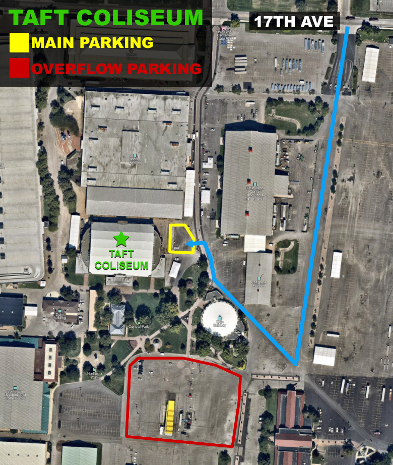 Fairgrounds Taft Coliseum Parking Fairgrounds Taft Coliseum Parking